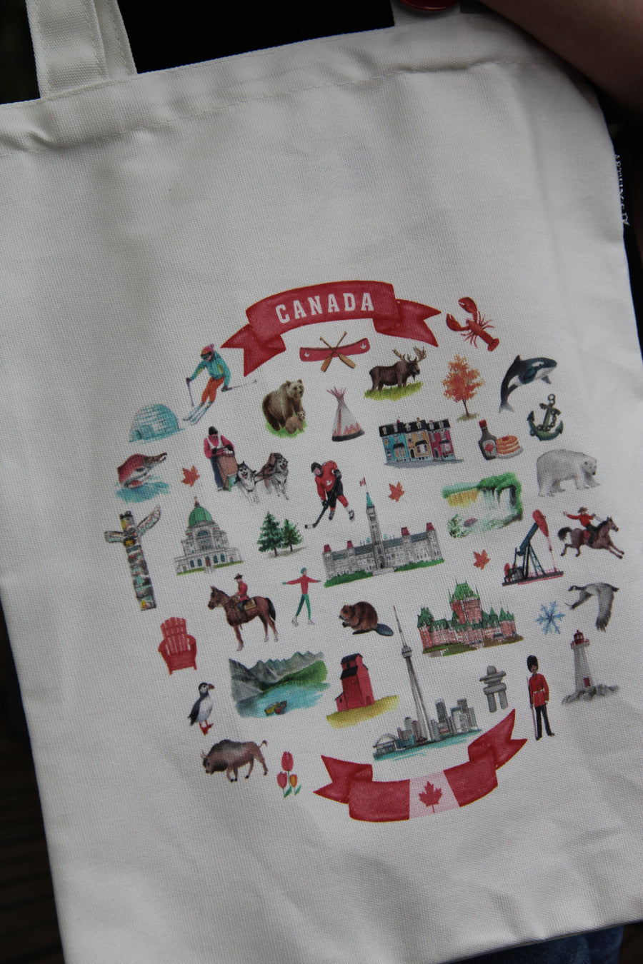 CANADA ICONS TOTE BAG