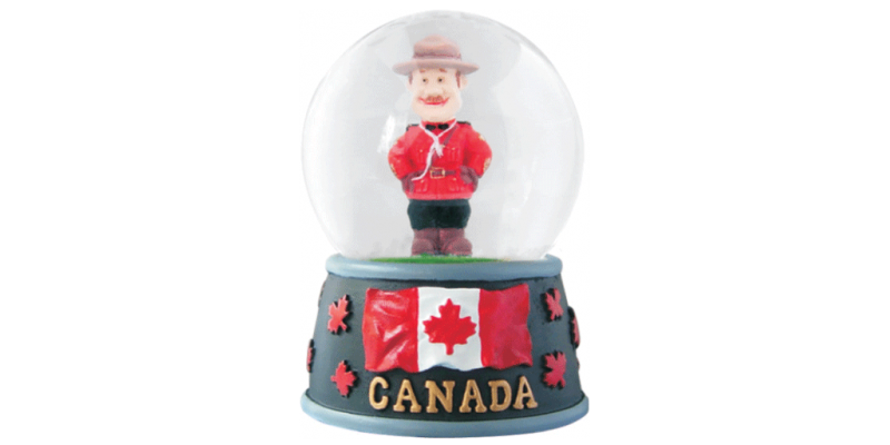 SNOW GLOBE - RCMP