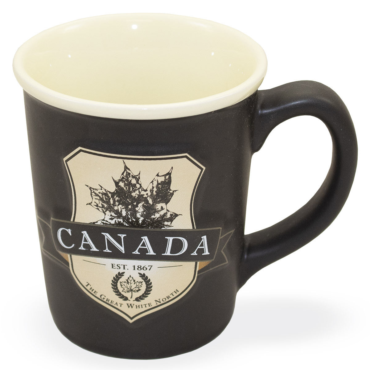 CANADA EMBOSSED SHIELD MUG