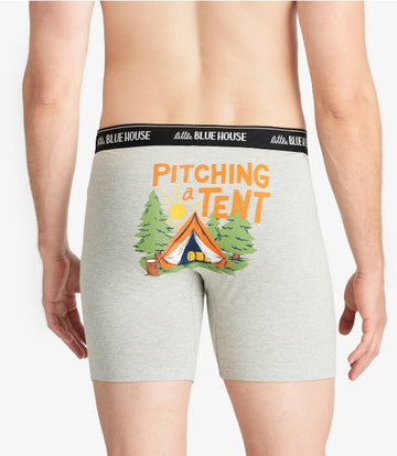 PITCHING A TENT BOXERS