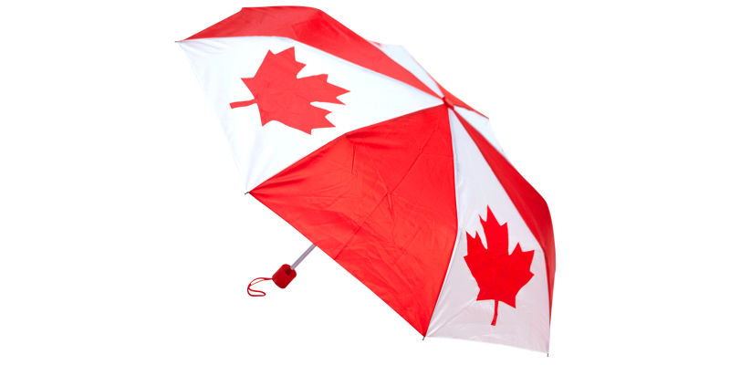canada flag patio umbrella UMBRELLA – Oh Canada WPG