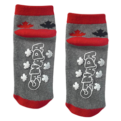 HAPPY LEAF PLUSH SOCKS