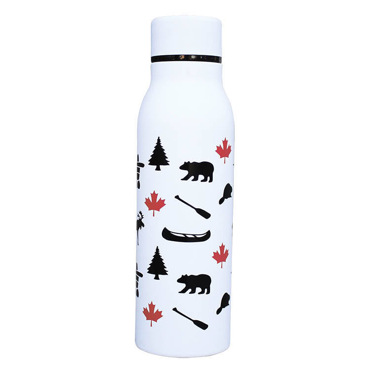 CANADA SYMBOLS WATER BOTTLE