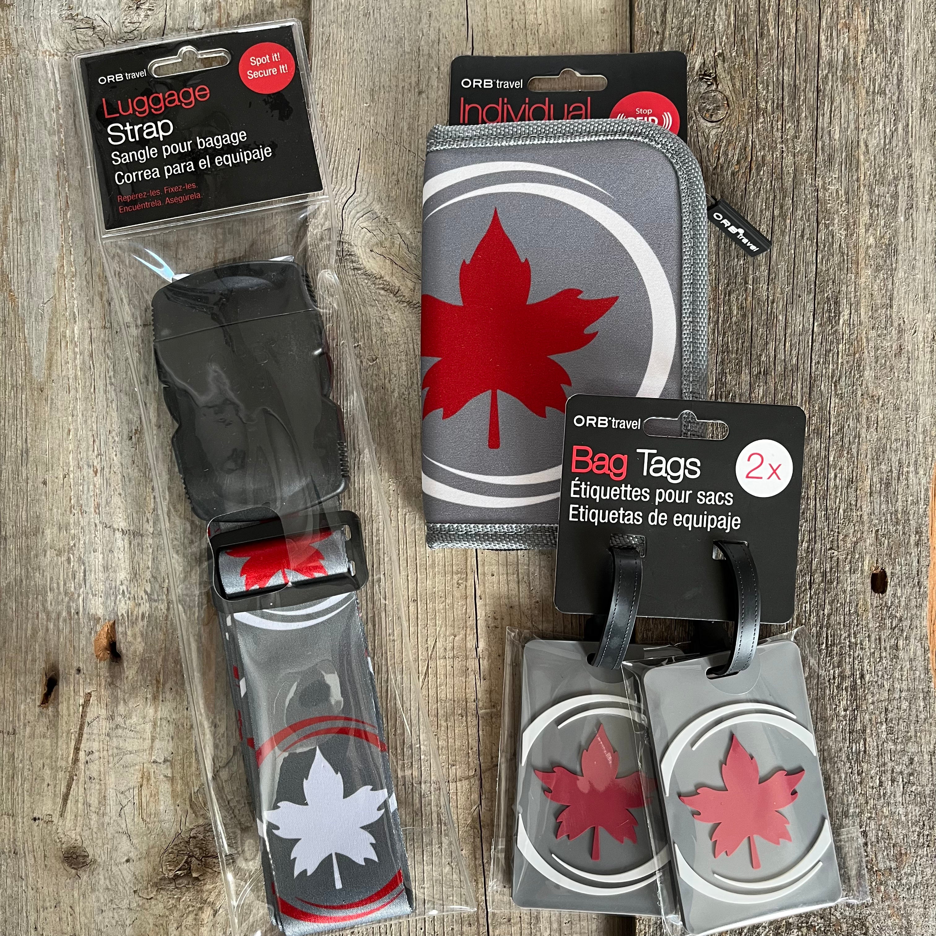 CANADA SPHERE LUGGAGE TAGS