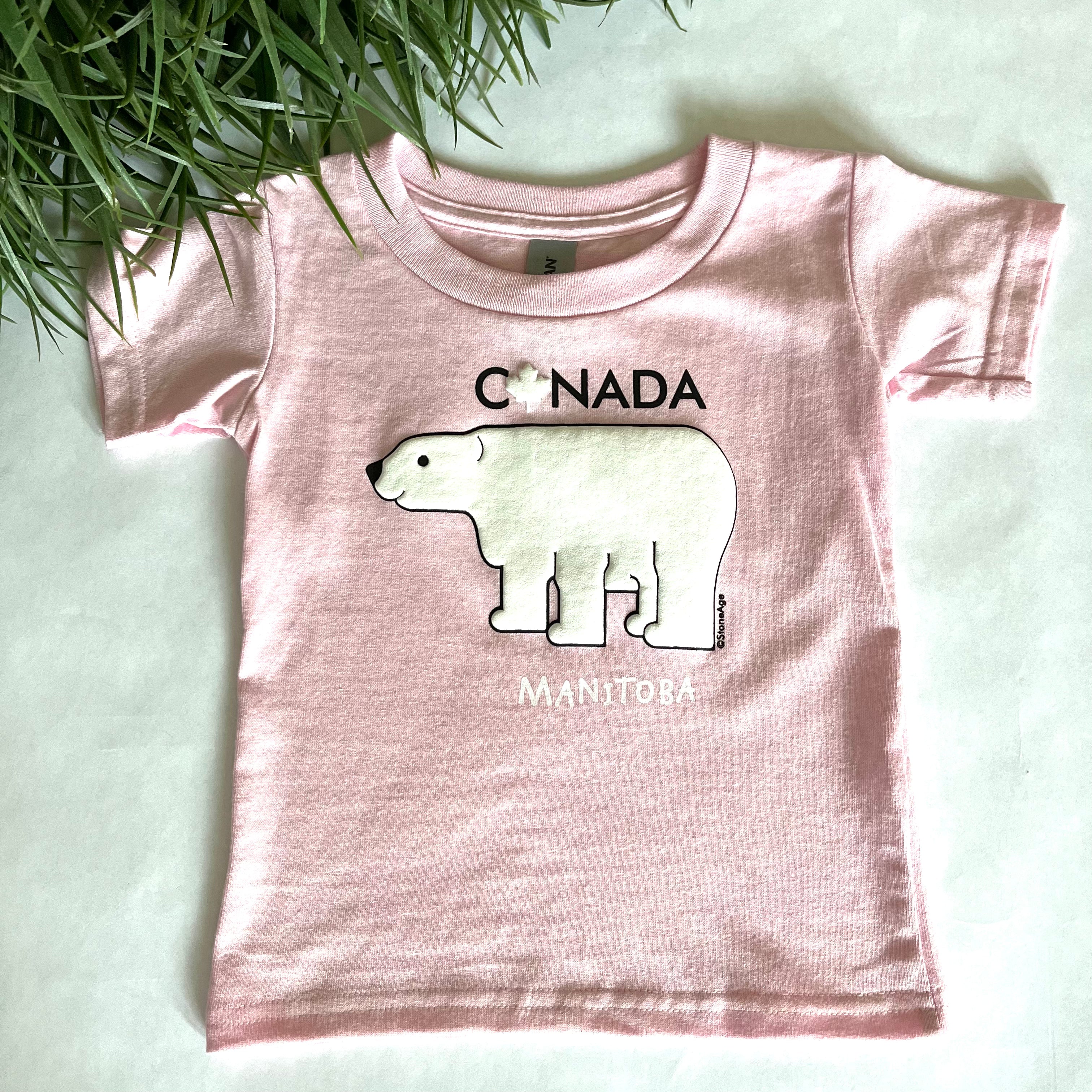 POLAR BEAR KIDS T-SHIRT