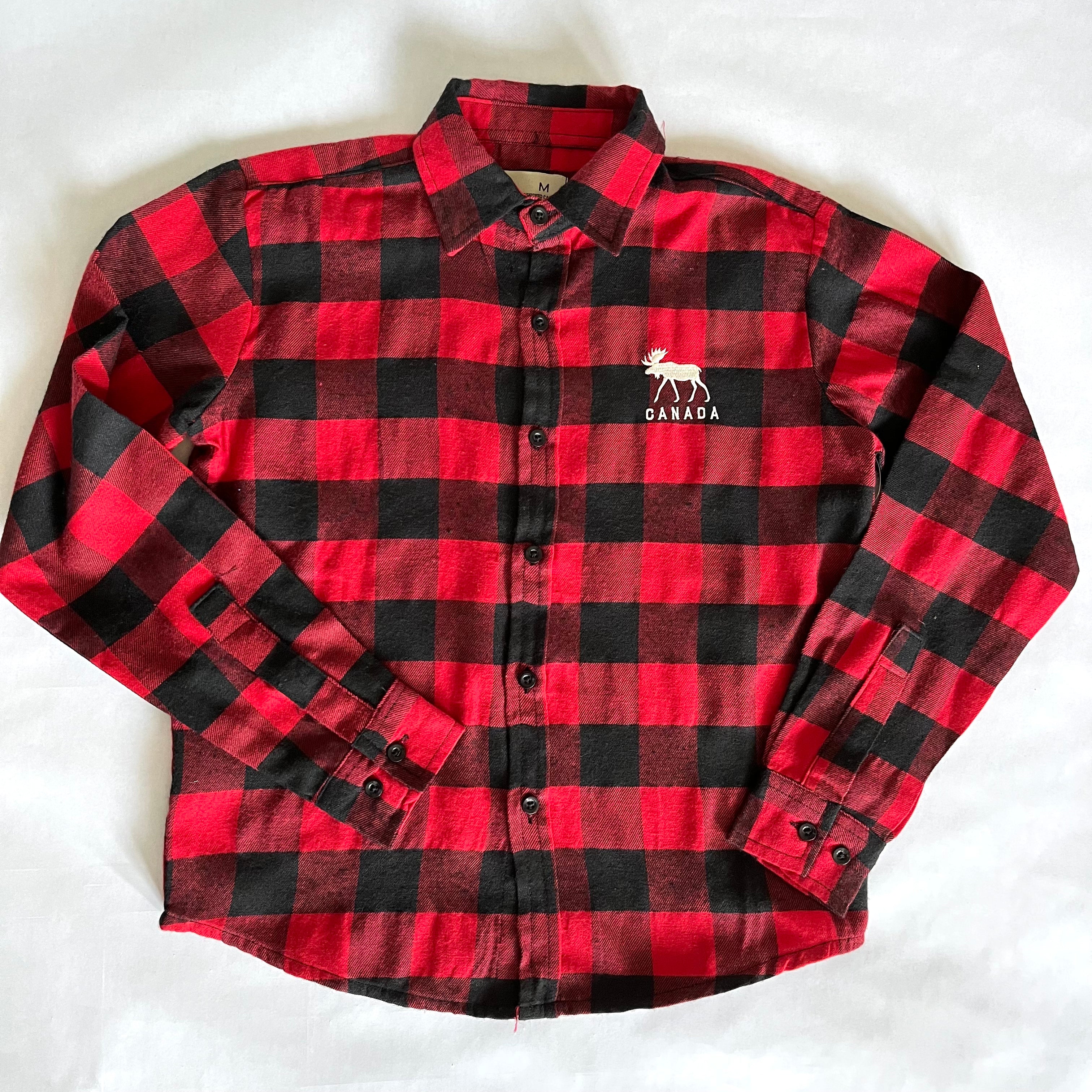 BUFFALO PLAID YOUTH SHIRT