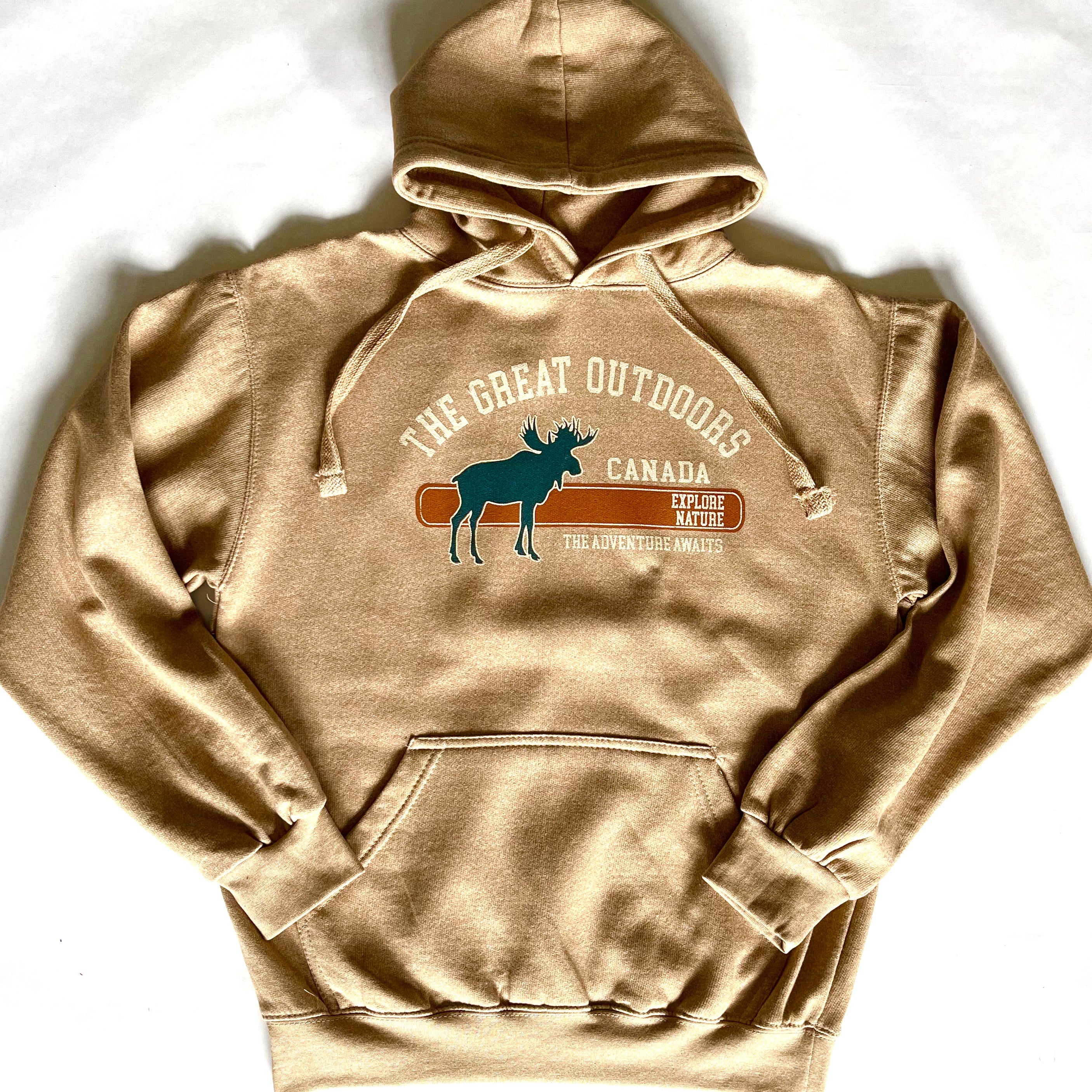 THE GREAT OUTDOORS MOOSE HOODIE