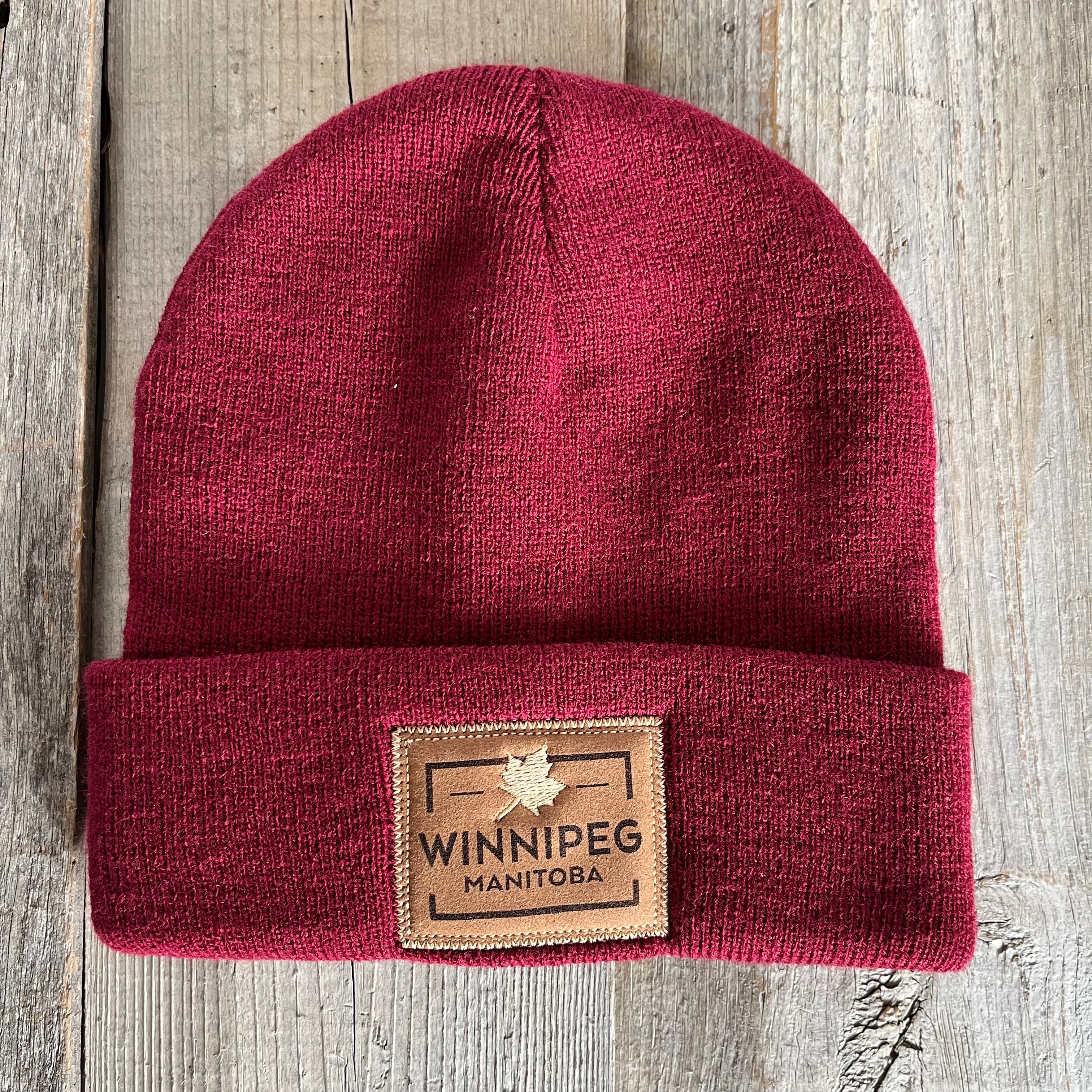 WINNIPEG MANITOBA CUFFED BEANIE