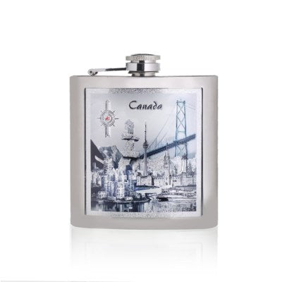 CANADA SCENES FLASK