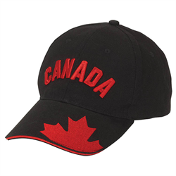 MAPLE LEAF BRIM DETAIL HAT