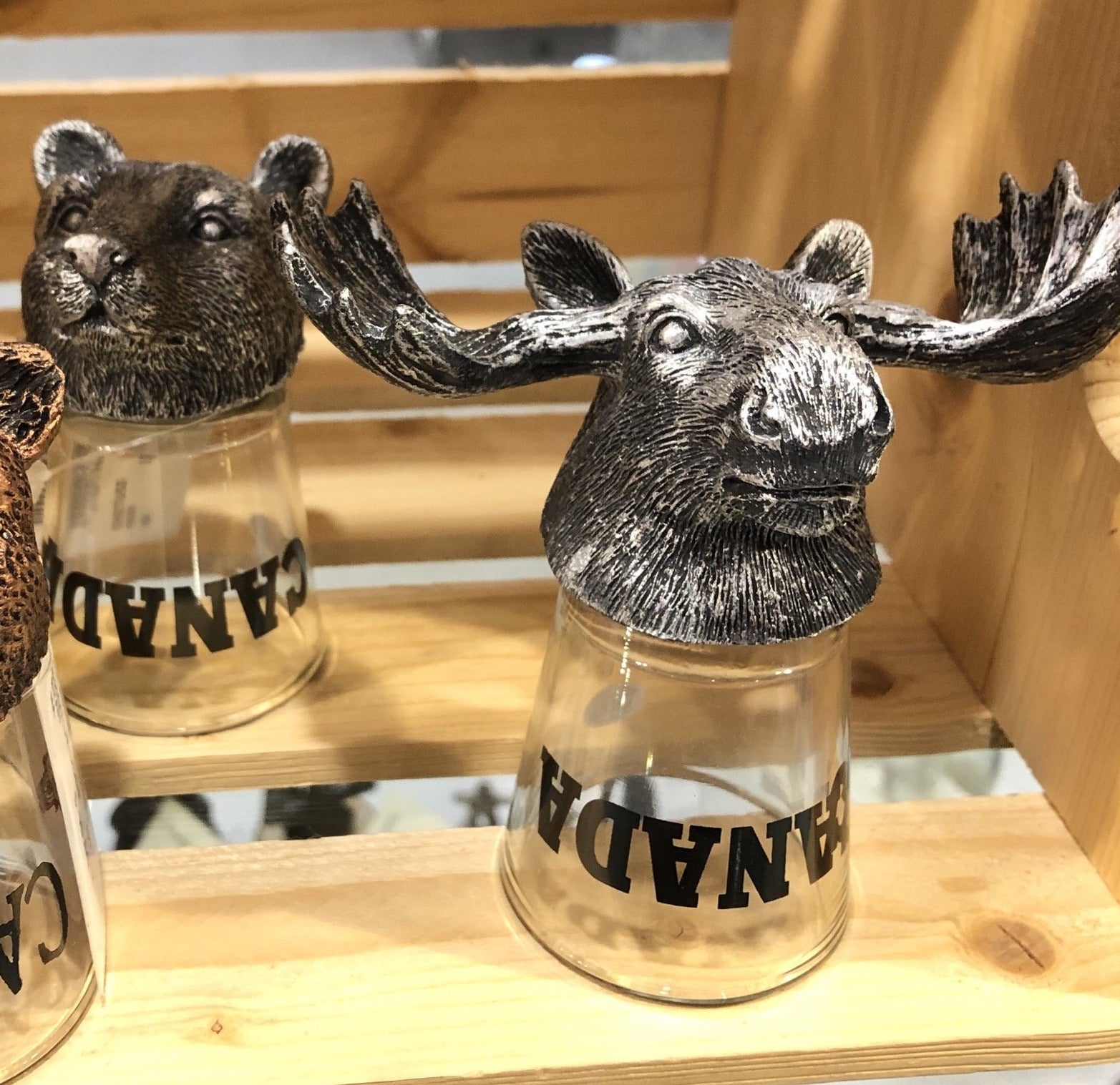 BEAR/MOOSE SHOT GLASS