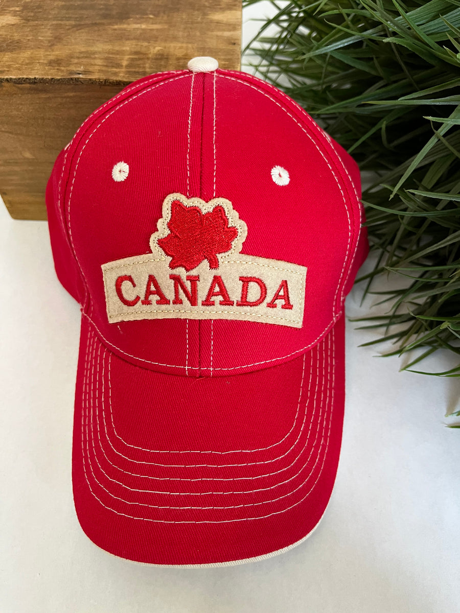 APPLIQUE CANADA HAT