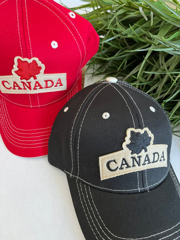APPLIQUE CANADA HAT