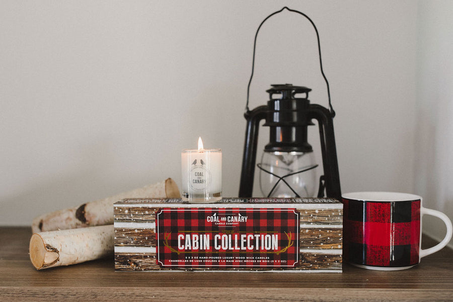 CABIN COLLECTION BOX SET CANDLES
