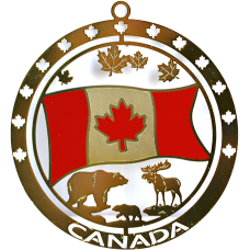 CANADA FLAG ORNAMENT