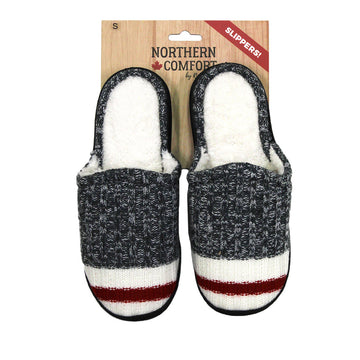 CABIN KNIT HARD SOLED SLIPPERS