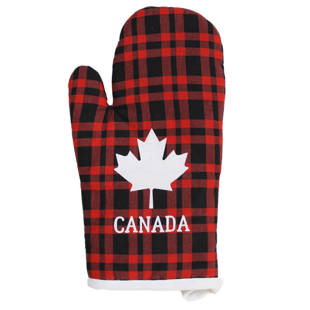 PLAID OVEN MITT