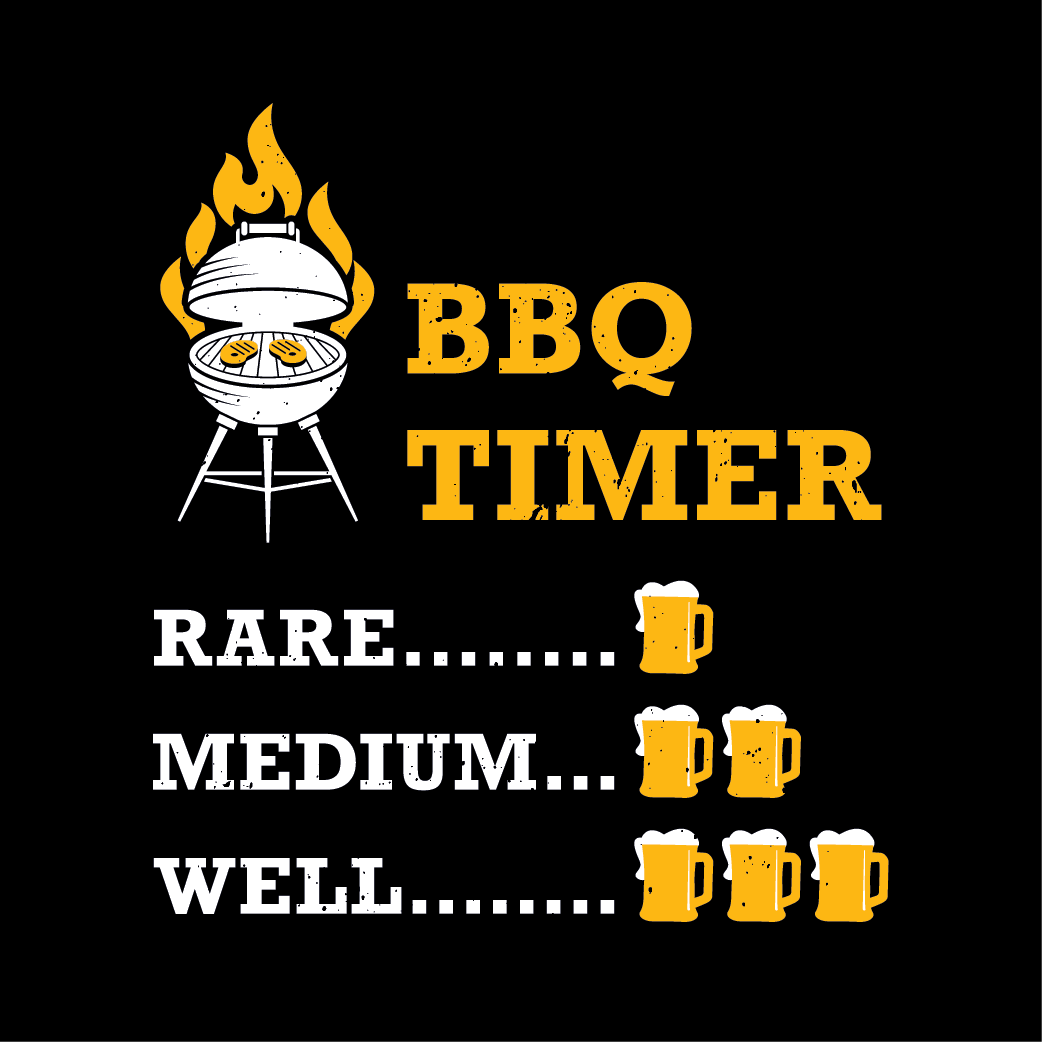 BBQ TIMER T-SHIRT