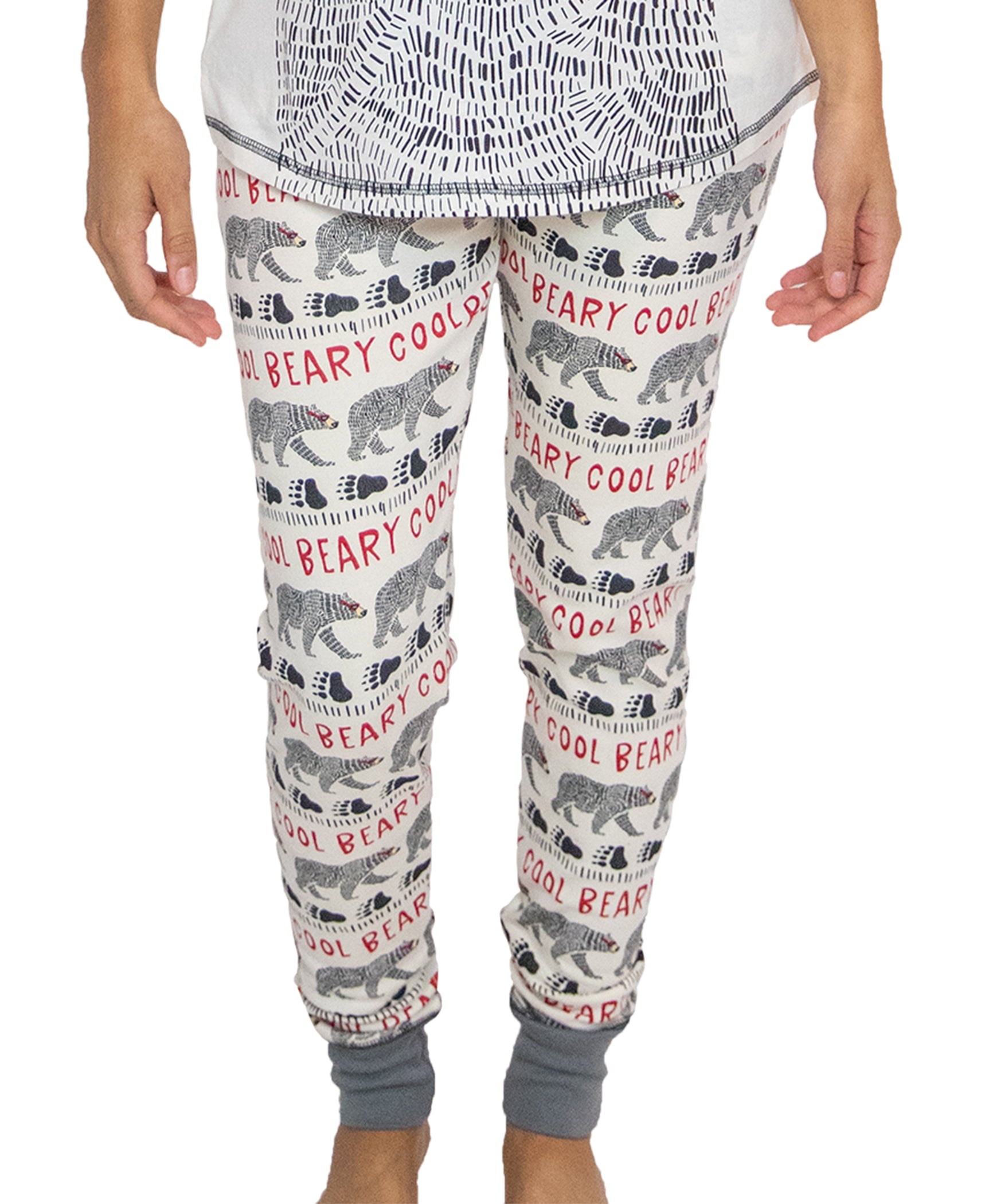 LAZY ONE BEARY COOL WOMENS PJ LEGGING