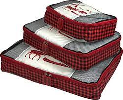 CANADA PLAID PACKING CUBES