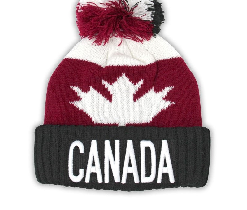 CABIN KNIT KID POM POM TOQUE