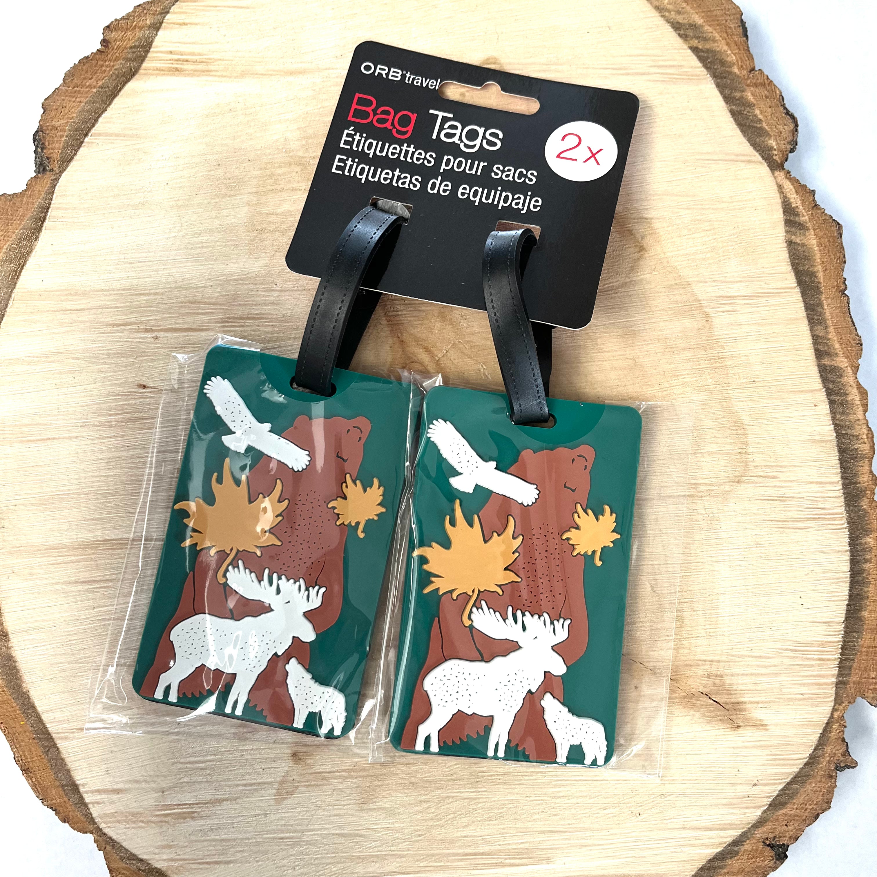 WILDERNESS CANADA LUGGAGE TAGS