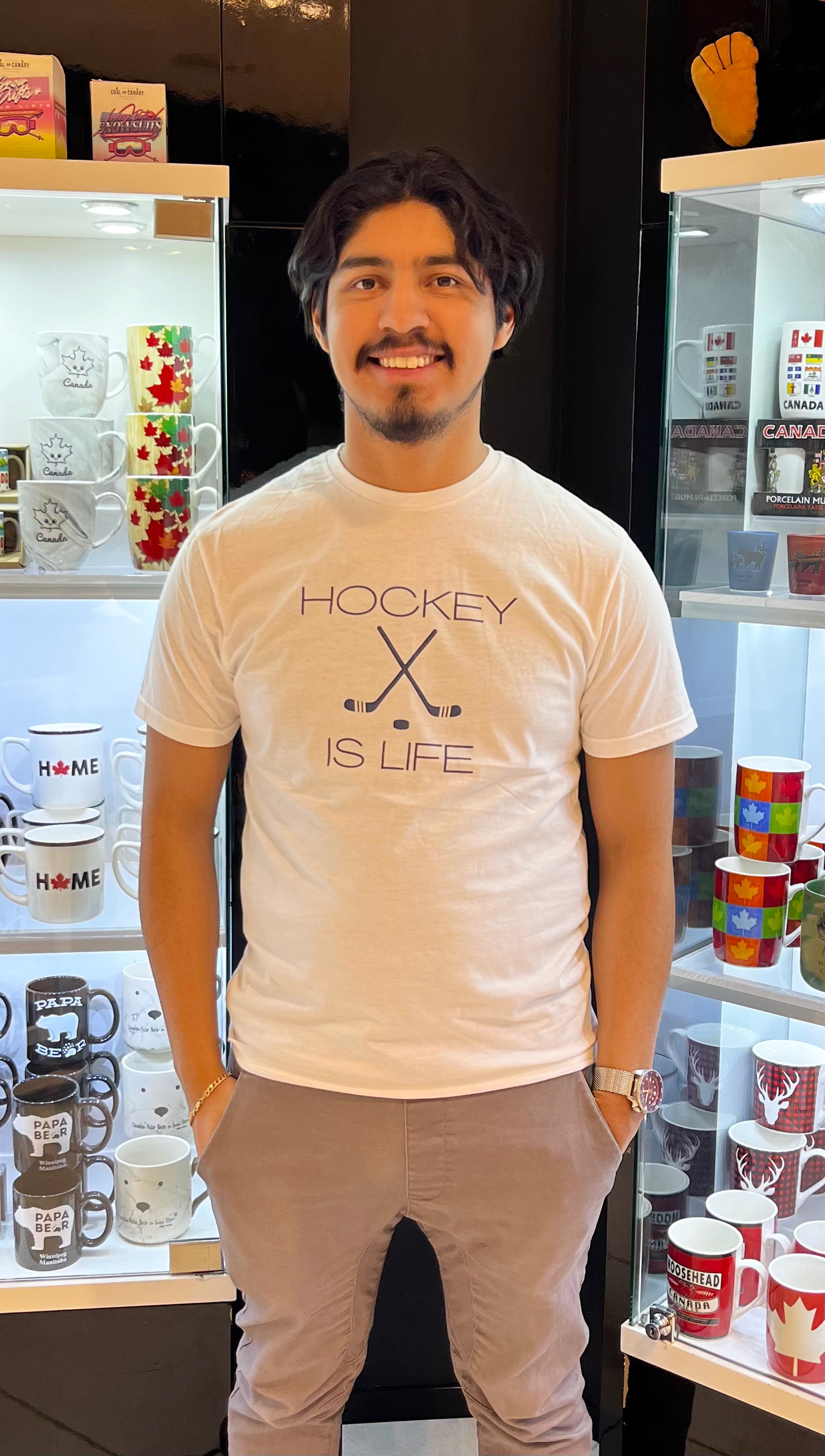 HOCKEY IS LIFE T-SHIRT