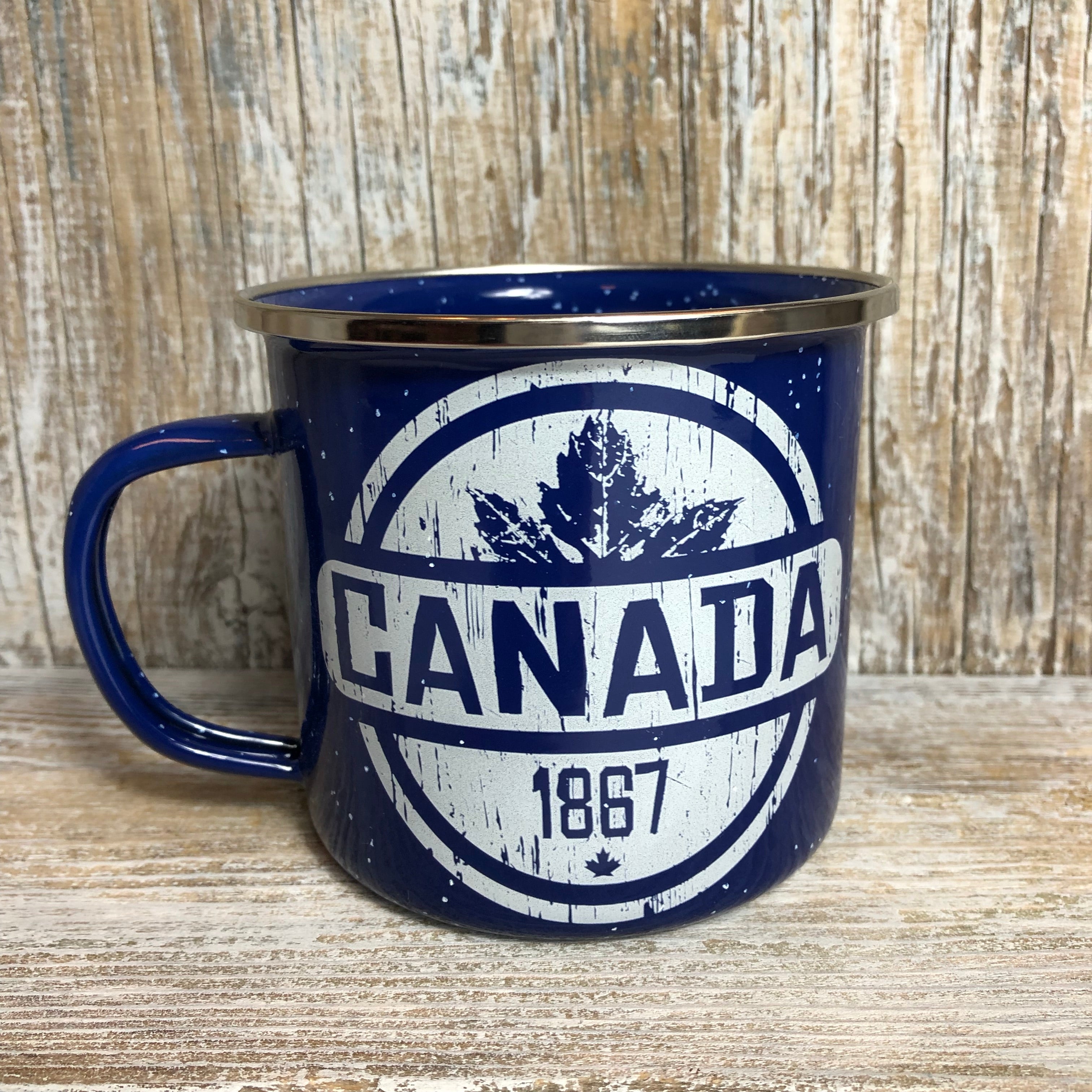 ENAMEL CAMPFIRE MUG