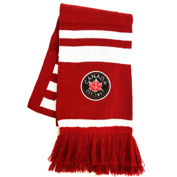 EMBROIDERED CANADA SCARF