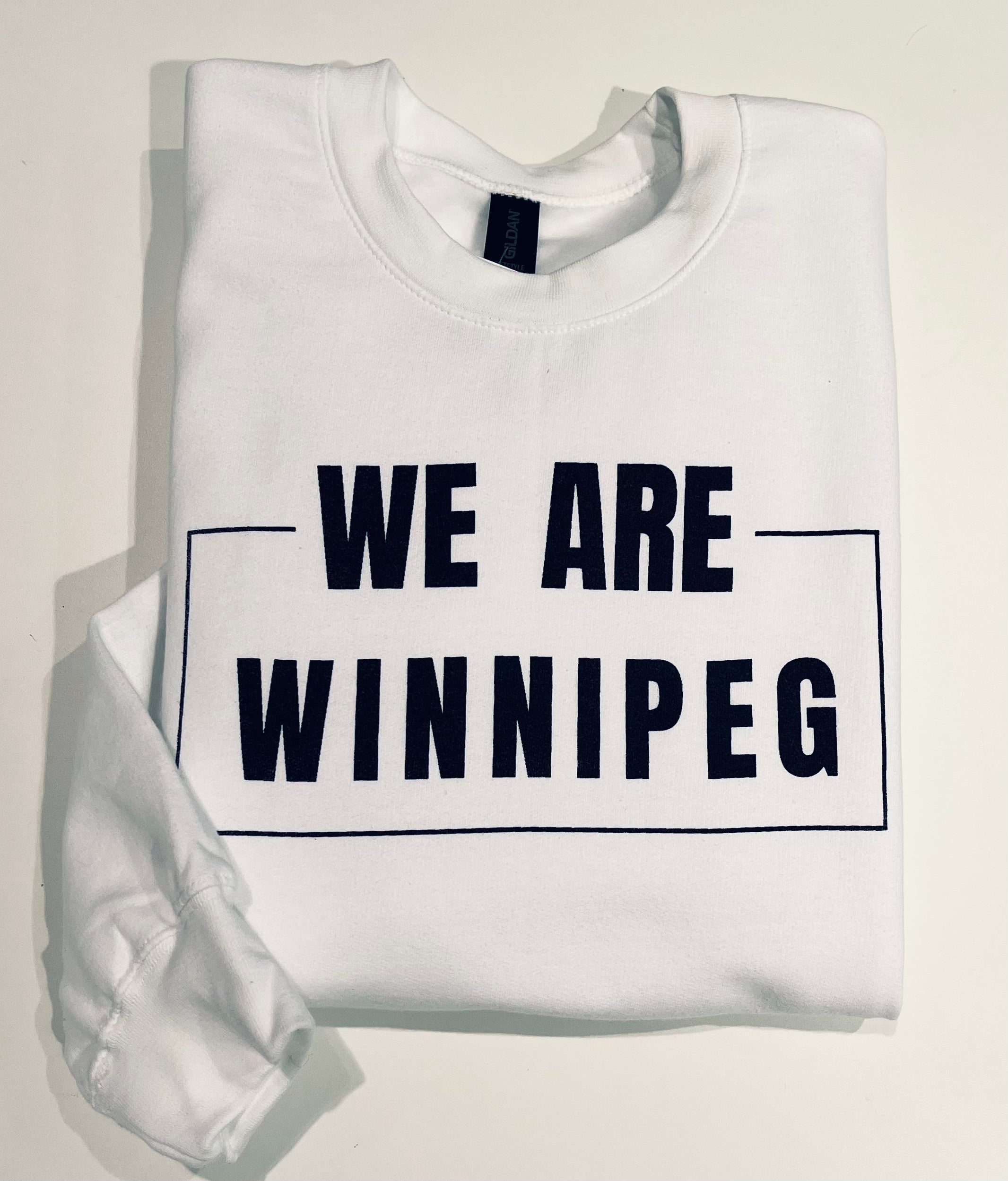 WE ARE WINNIPEG CREWNECK