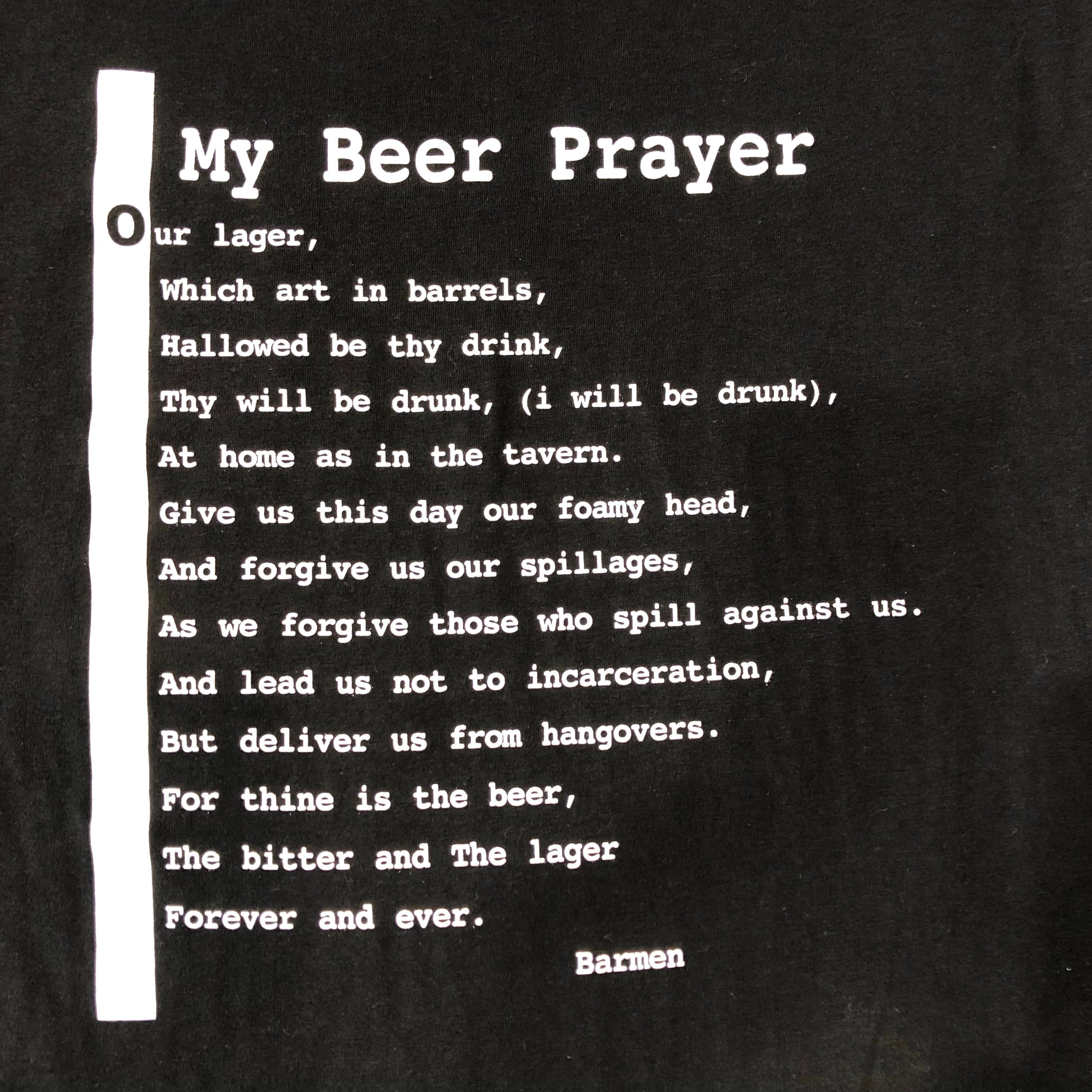 BEER PRAYER T-SHIRT