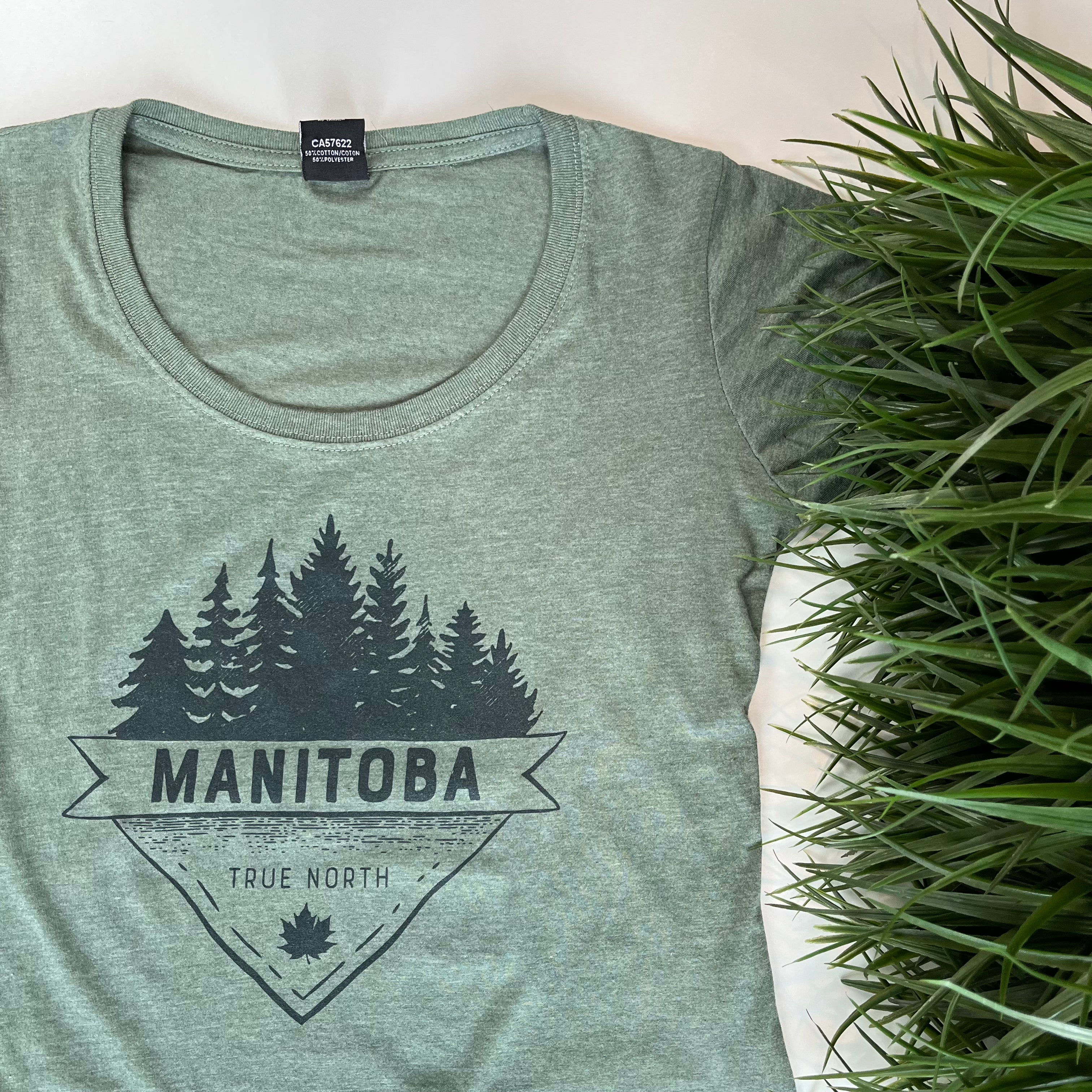 MANITOBA TRUE NORTH WOMENS T-SHIRT