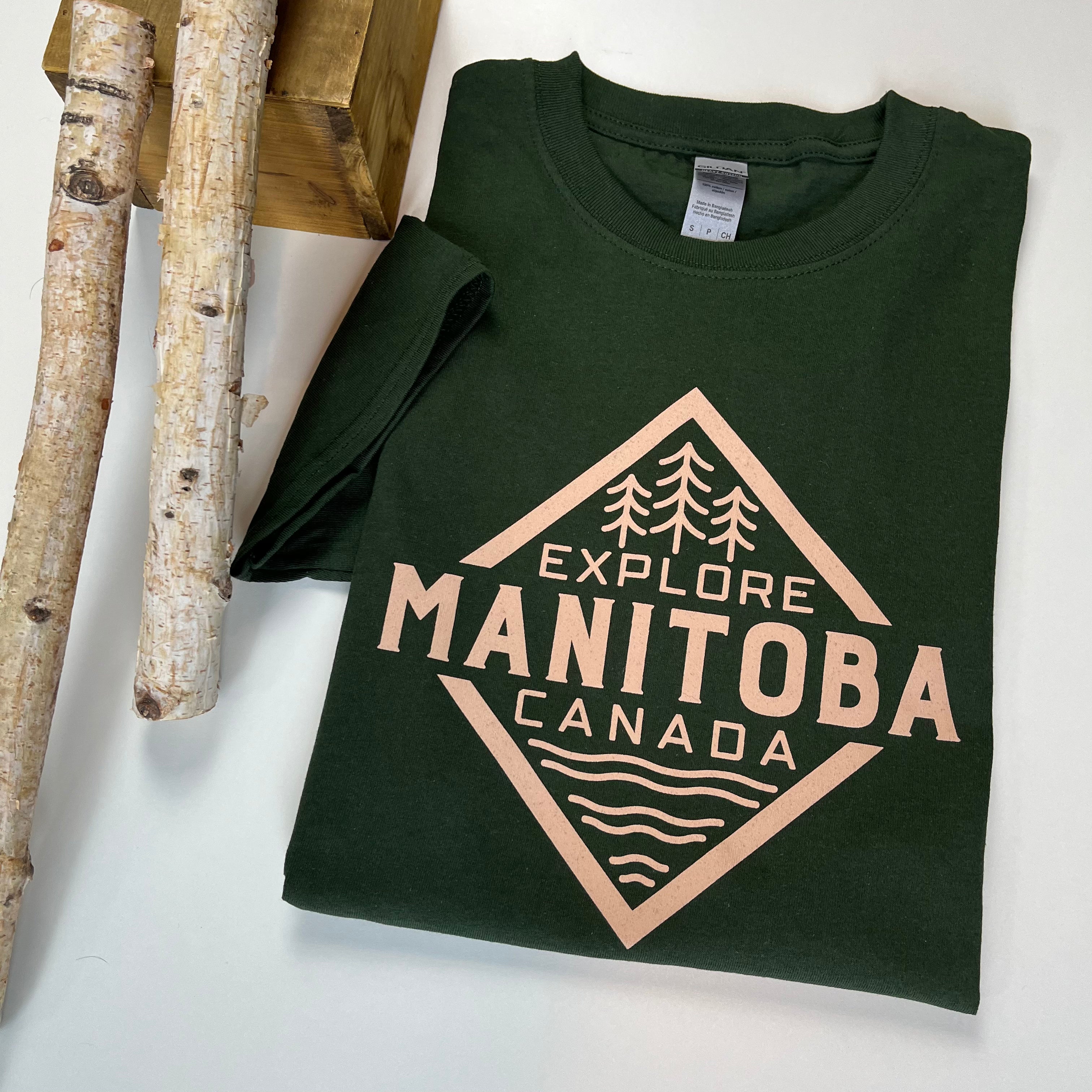 EXPLORE MANITOBA T-SHIRT