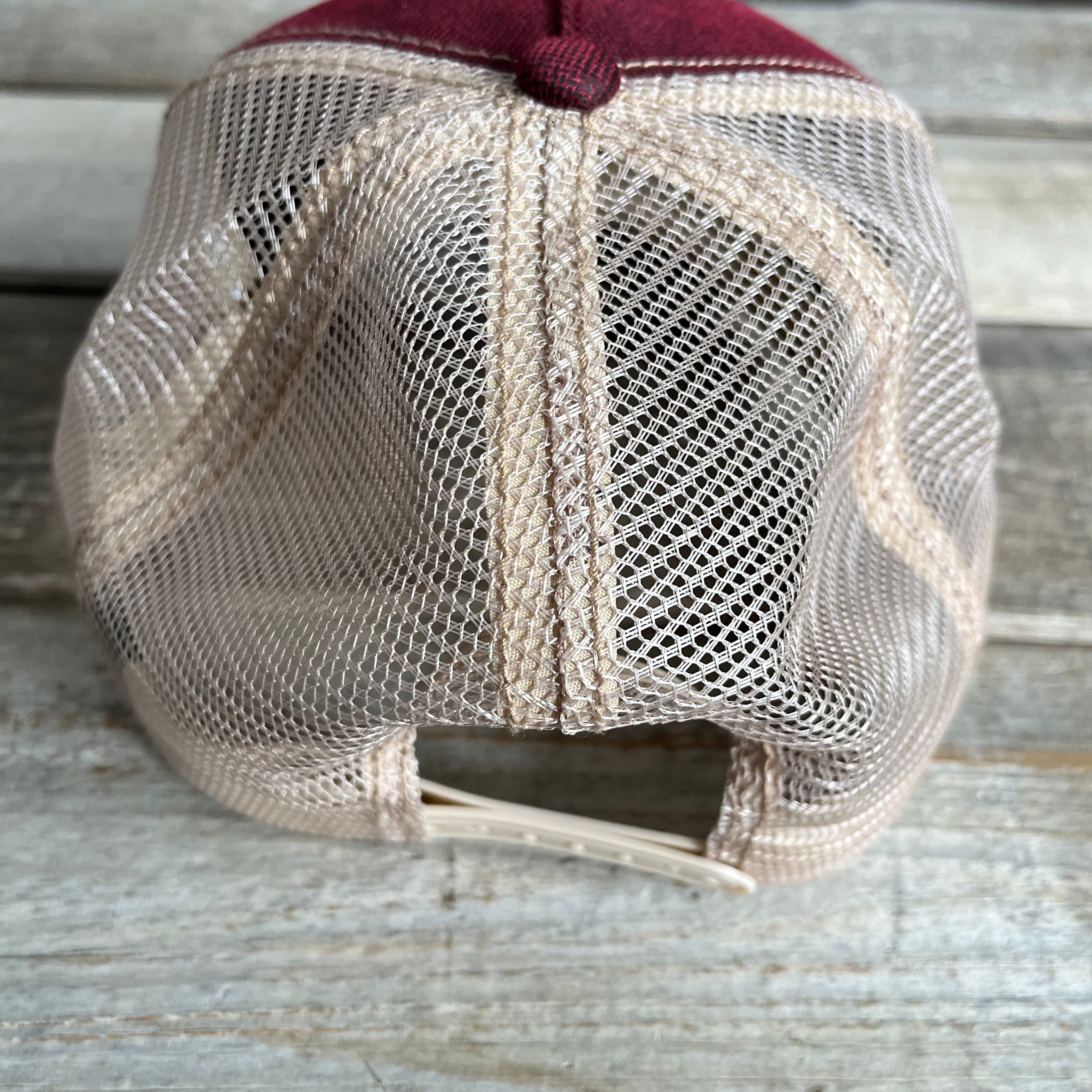 TRUCKER CAP - EMBROIDERED STAMP BADGE