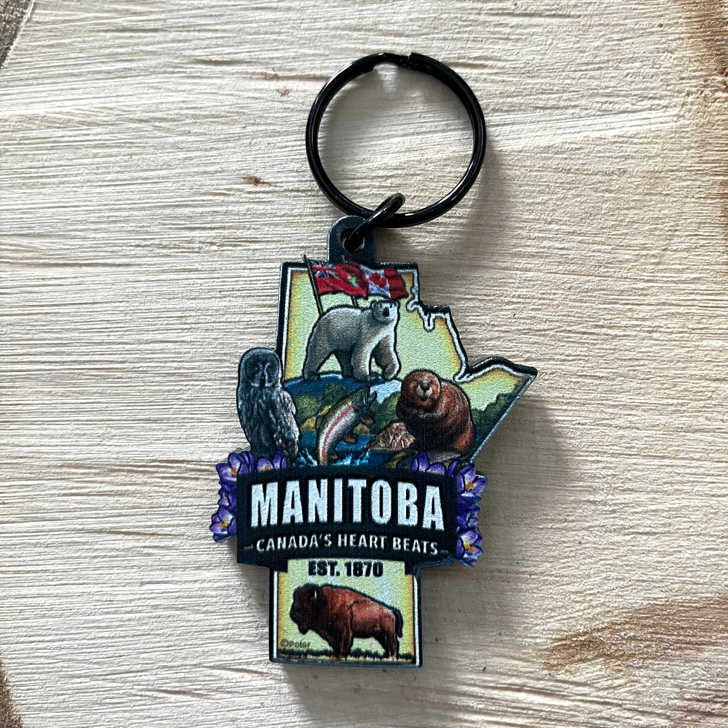 MANITOBA KEYCHAIN