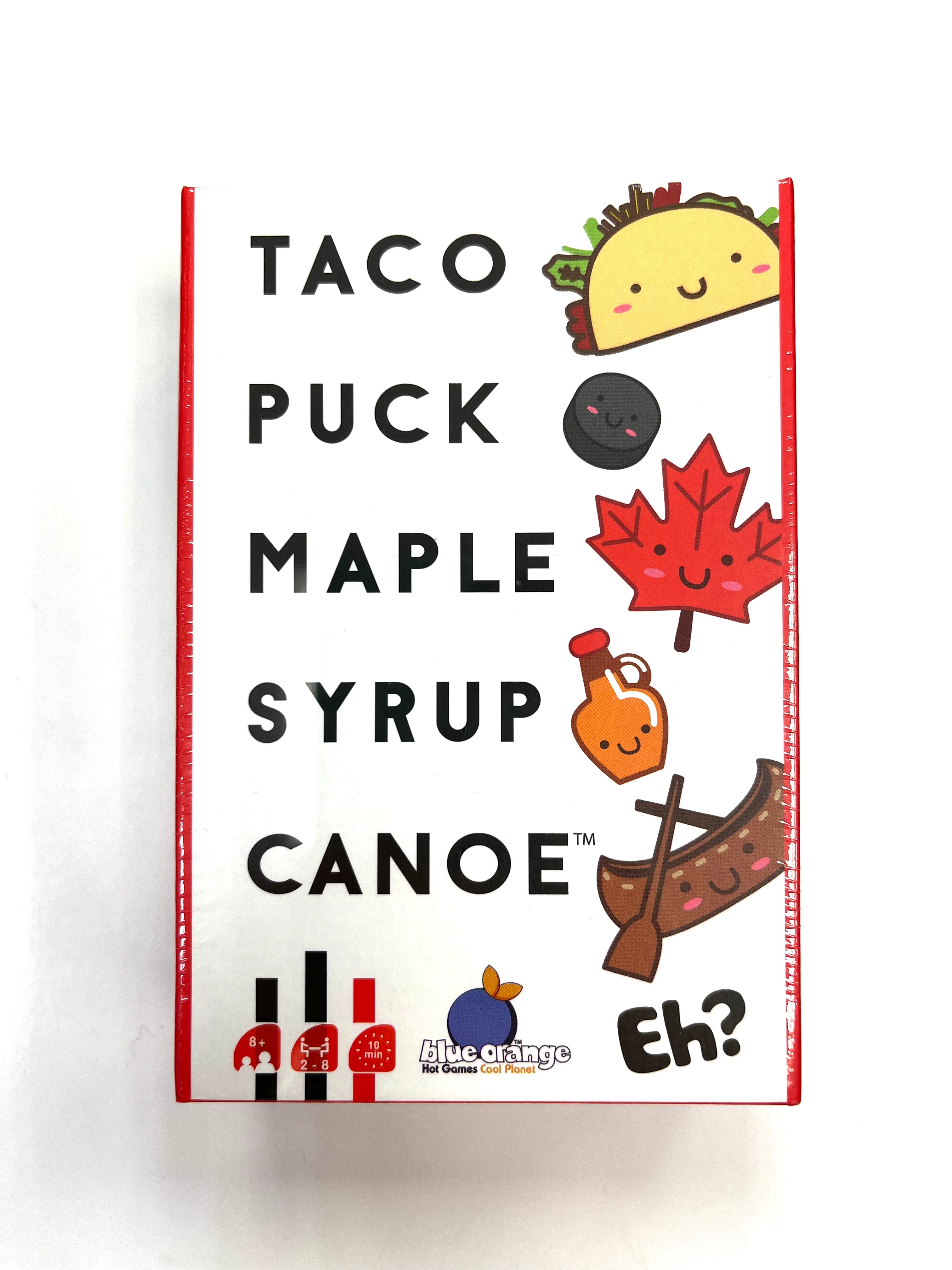 TACO PUCK MAPLE SYRUP CANOE