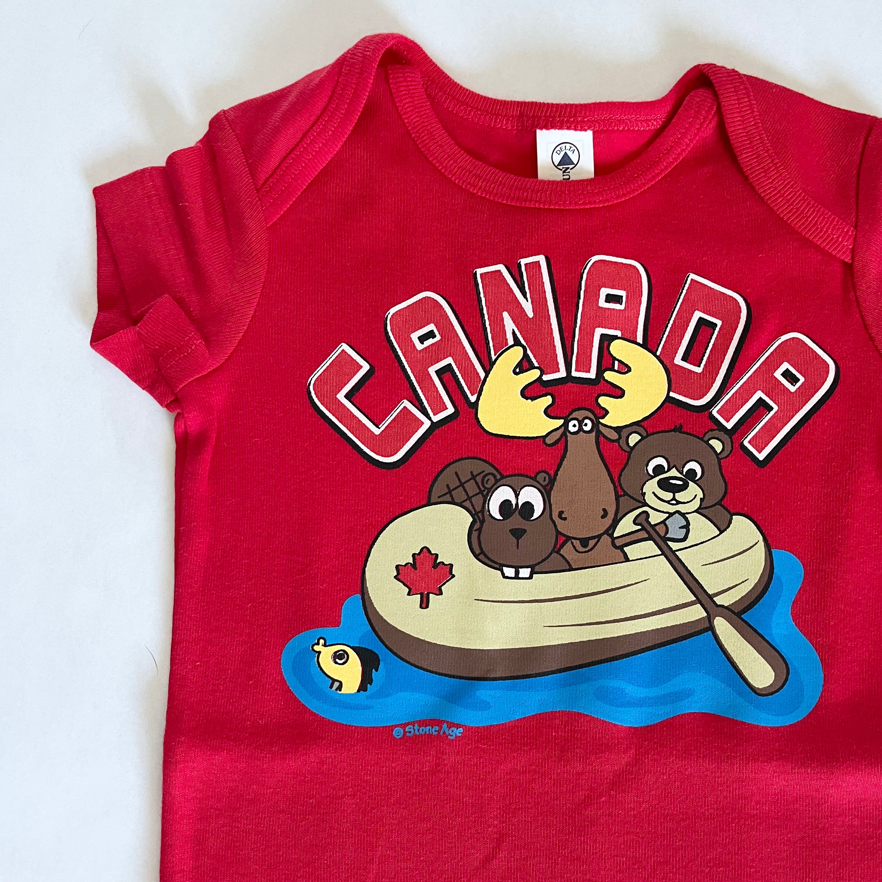 CANADA CANOE ONESIE