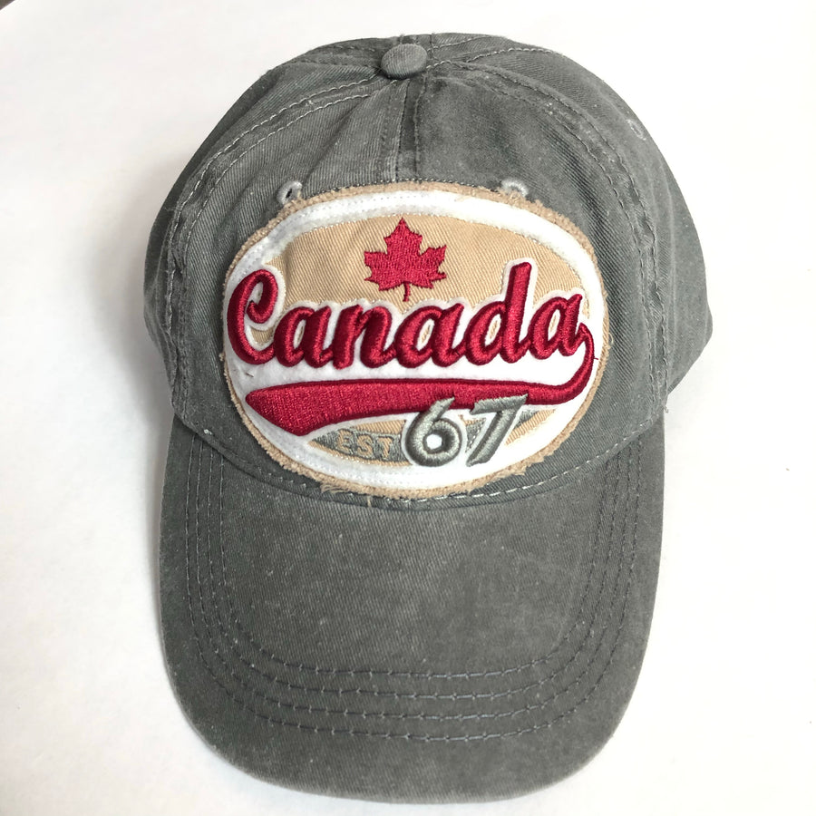 DISTRESSED CANADA HAT