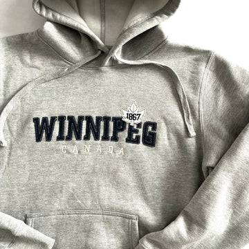 MAPLE LEAF WINNIPEG HOODIE