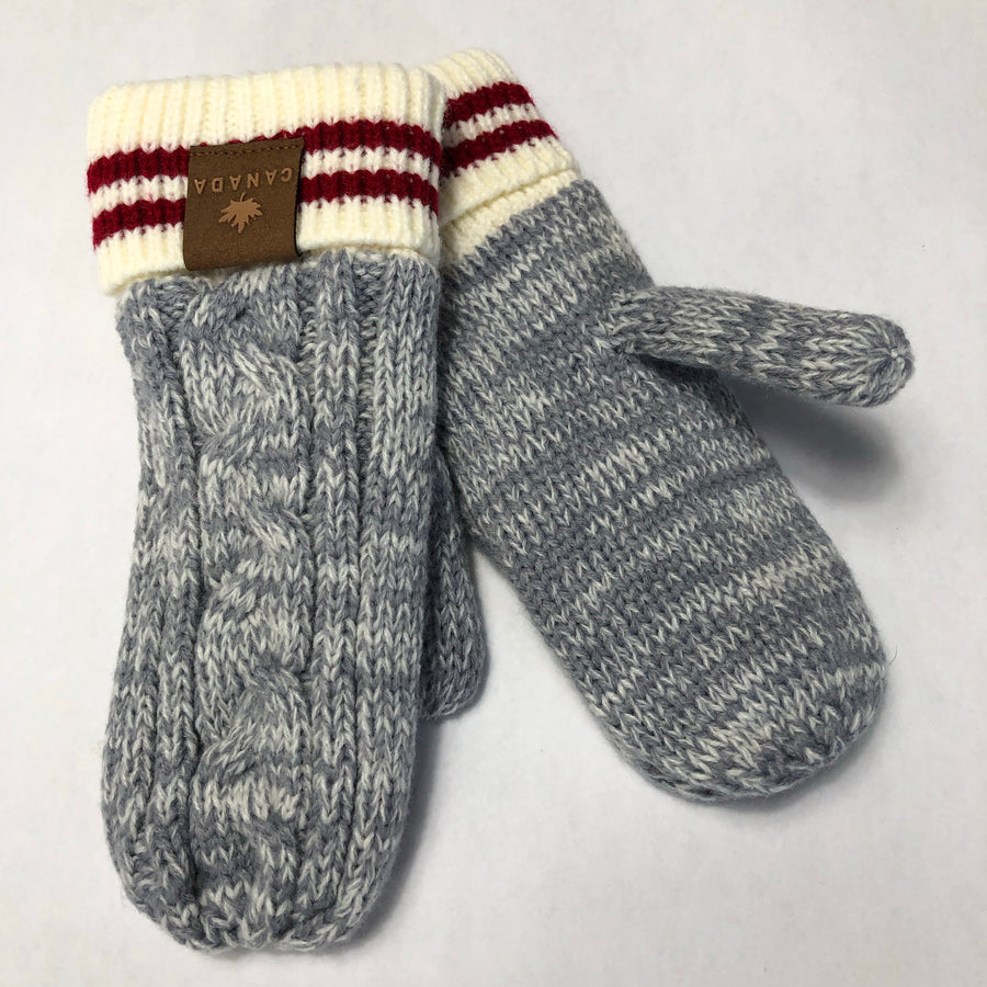 CABIN KNIT KIDS MITTS