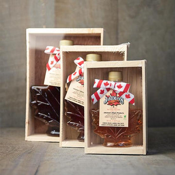 MAPLE SYRUP IN CRATES